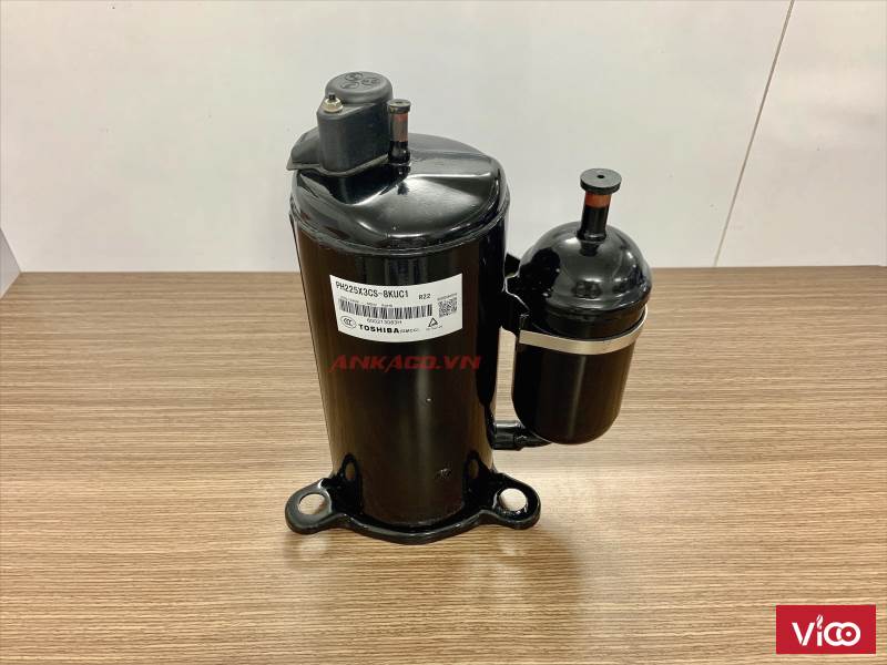 Sửa chữa máy nén lạnh Toshiba 1,5hp PH225 tại Tân Phú