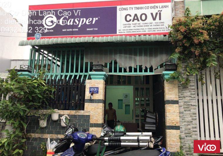 Công ty điện lạnh ở Khu công nghiệp Tp.HCM Máy lạnh Cao Vĩ