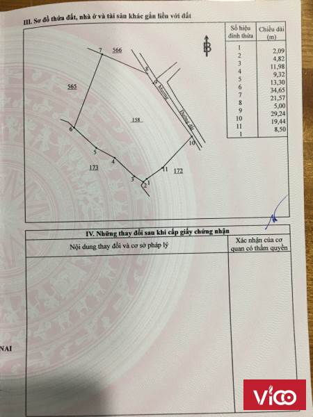 Kẹt tiền cần bán gấp Long Thành giá đầu tư, sổ sẵn ,công chứng ngay 2.5 ty/1669m2