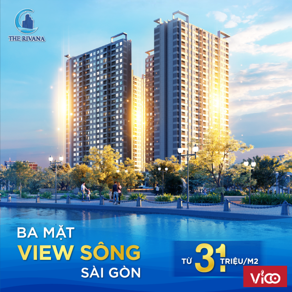 CĂN HỘ 3 MẶT VIEW SÔNG SÀI GÒN NGAY QUỐC LỘ 13 ĐẦU TƯ SINH LỜI CAO