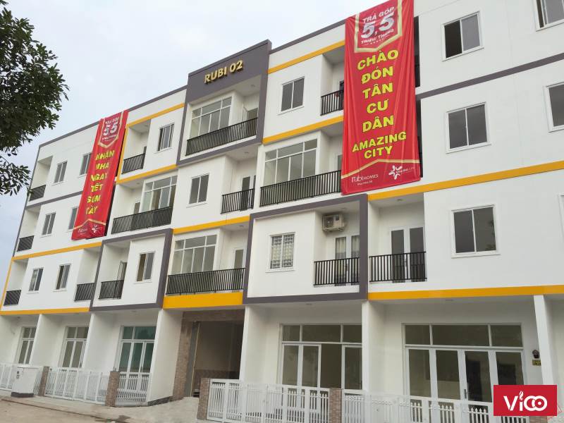 Cần Bán Căn Hô Chung Cư RuBy 1, Khu dân cư Amazing City, DT 41m2, Gần An Lạc