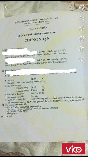 Bán dãy phòng trọ 8 phòng Q.Sơn Trà