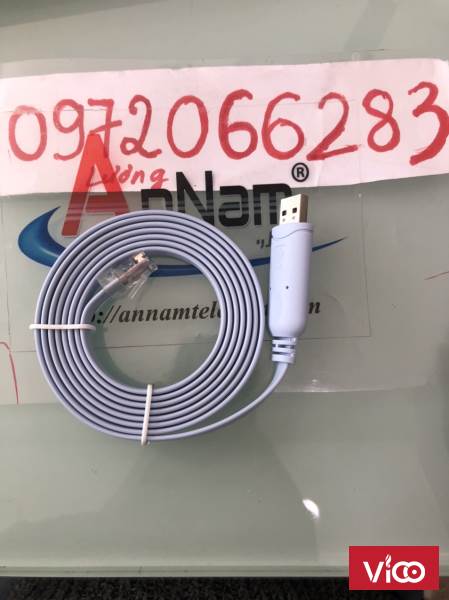 Cáp lập trình cisco console USB to RJ45 Cable