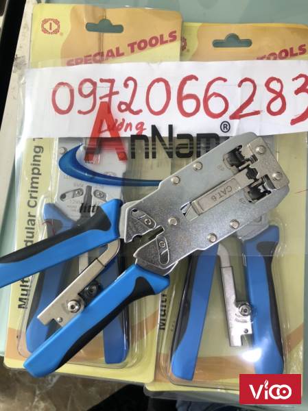 KÌM MẠNG CAT6 TL2810R BẤM RJ11RJ45 CAT5/CAT6Hạt 3 mảnh