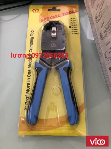 KÌM MẠNG TL200A BẤM RJ11RJ12RJ45bấm hạt 810 mảnh