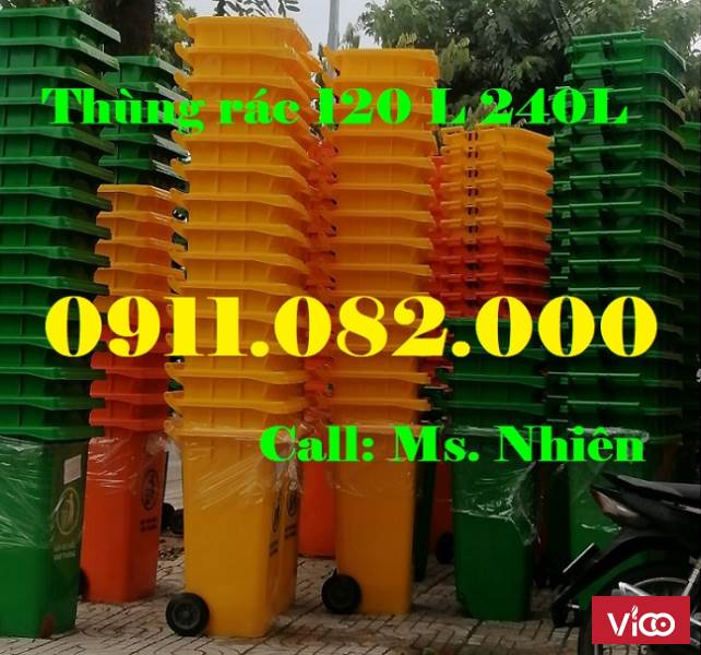 Cuối năm xả kho thùng rác 120 lít 240 lít 660 lít giá rẻ sỉ lẻ Thùng rác mới 100% lh 0911082000