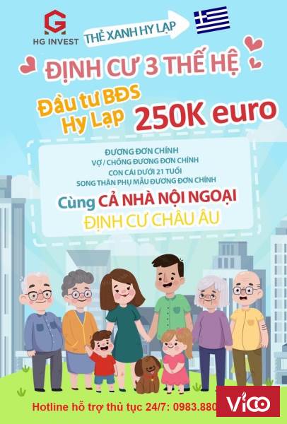 HOT NEWS NỘP HỒ SƠ ĐỊNH CƯ HY LẠP KHÔNG CẦN XUẤT CẢNH