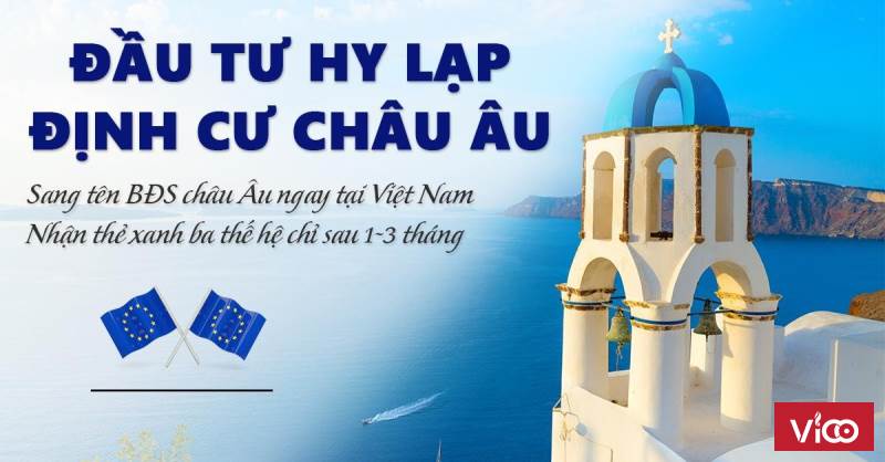 HOT NEWS NỘP HỒ SƠ ĐỊNH CƯ HY LẠP KHÔNG CẦN XUẤT CẢNH