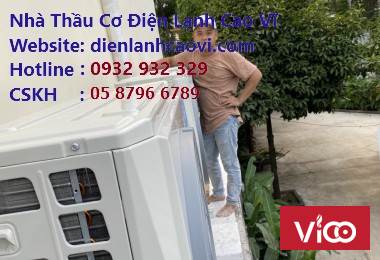 Lắp đặt điều hòa tại khu vực Tây Ninh 0932.932.329