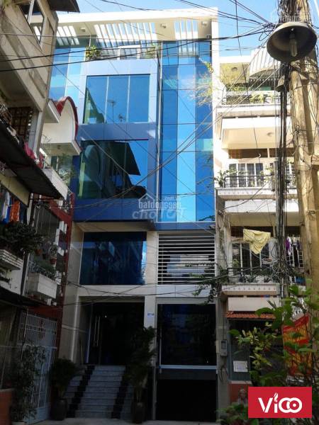 Cho thuê Nhà 1 trệt 4 lầu 200m2, P2, Tân Bình.