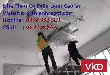 Lắp đặt máy lạnh khu vực Long An 0932.932.329