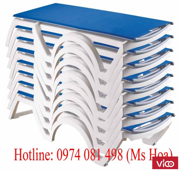 Ghế bể bơi chuyên dụng nhập Pháp, ghế hồ bơi ngoài trời