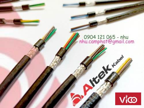 Cáp tín hiệu 2 x 0.22mm / 8 x 0.22mm