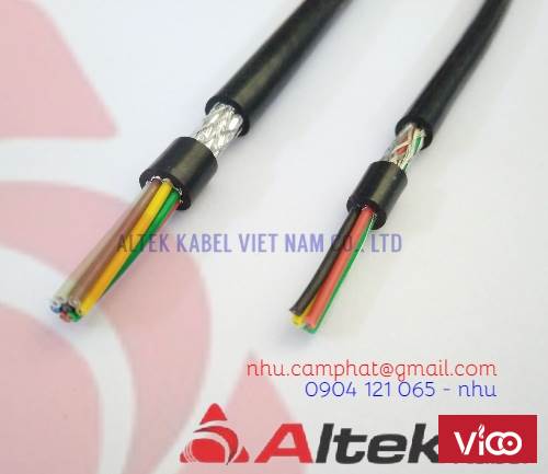 Cáp tín hiệu 2 x 0.22mm / 8 x 0.22mm