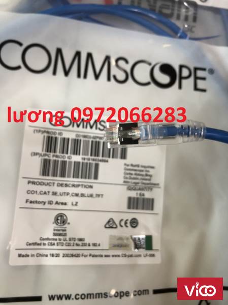 Dây nhảy patch cord 2m Commscope(CO155D20ZF007)