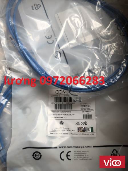 Dây nhảy patch cord 3m Commscope (CO155D20ZF010)