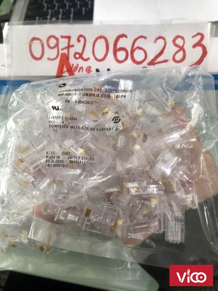 Hạt mạng RJ45 Cat5e Commscope/ AMP mã 65547203