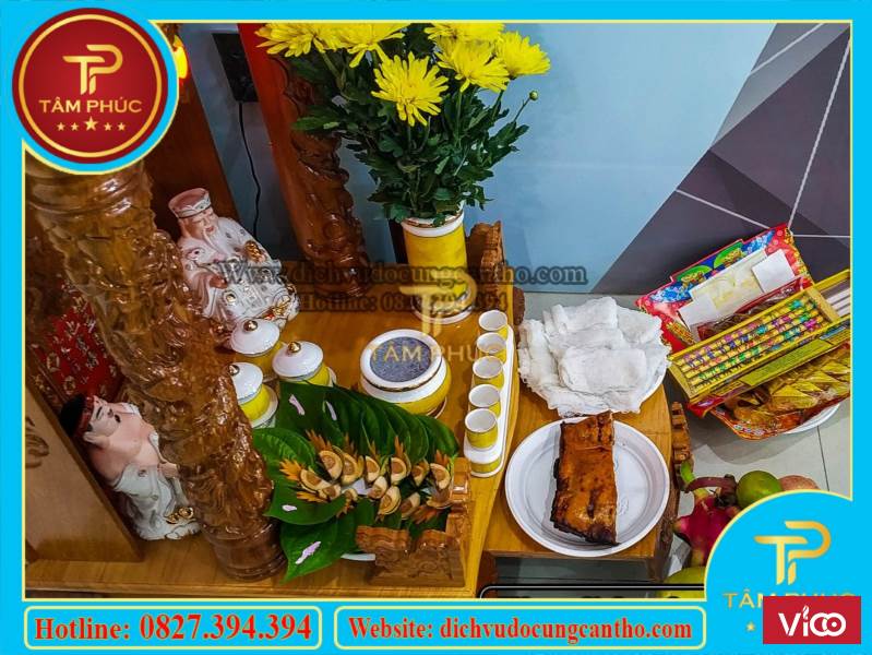 Đặt mâm cúng Vía Thần Tài 10/01/2021