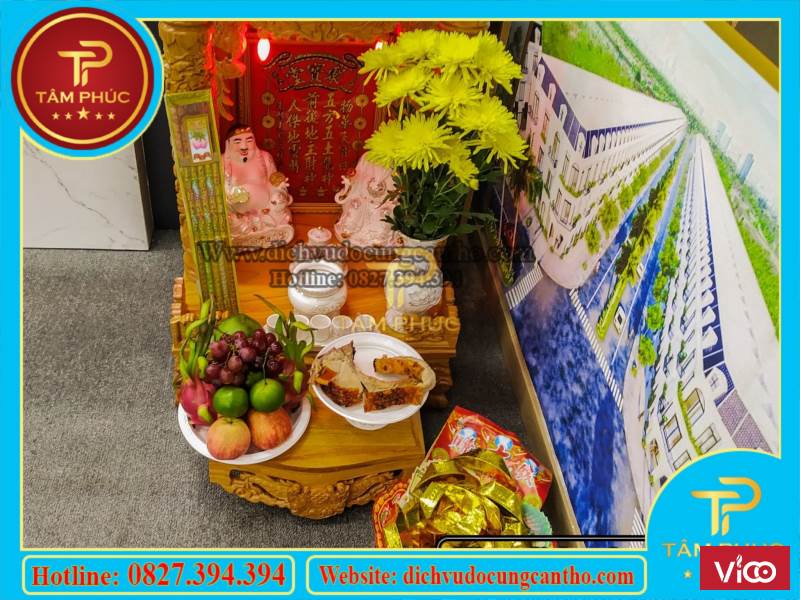 Đặt mâm cúng Vía Thần Tài 10/01/2021