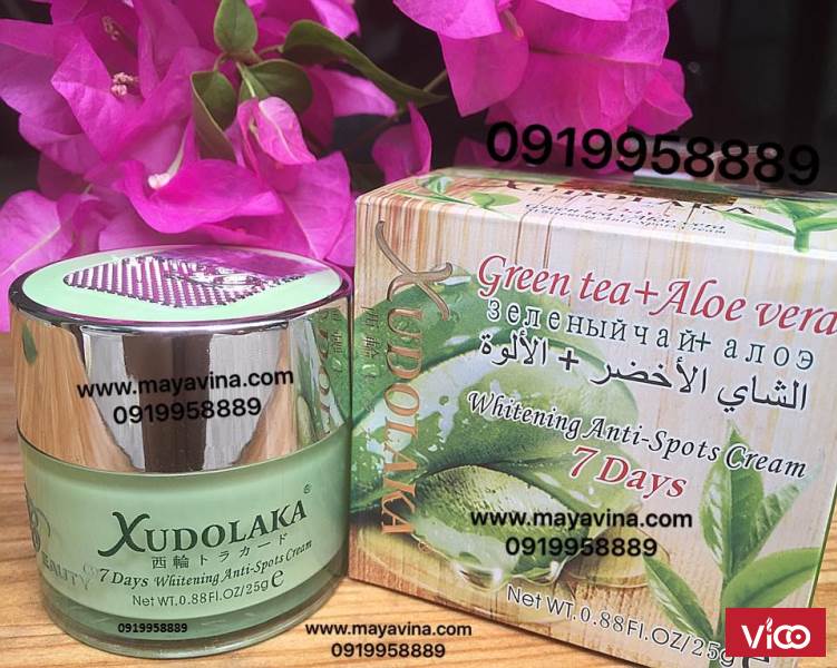 Xudolaka trà xanh nha đam (green tea aloe) cao cấp