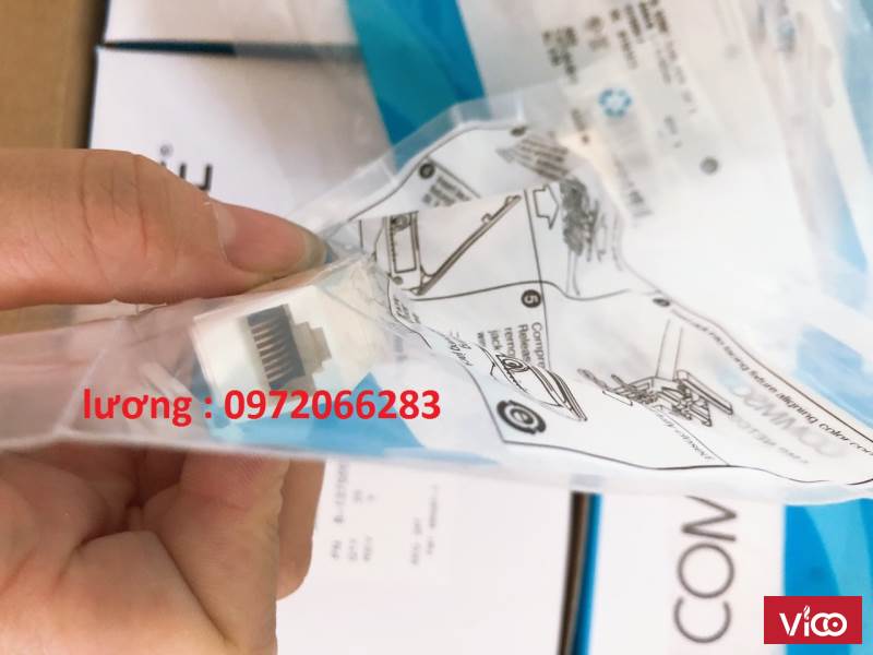 NetConnect SL Jack, Category 6, UTP Nhân mạng Commscope Cat6 13750551