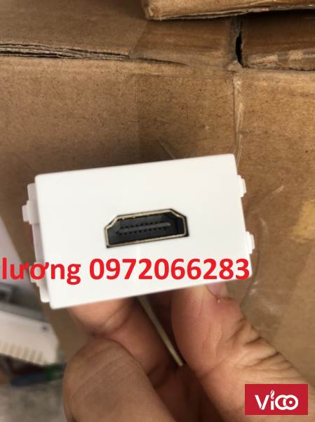 Nhân ổ cắm HDMI loại gập 90 độ lắp mặt panasonic