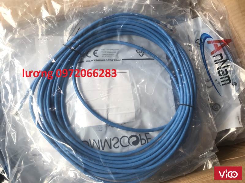 Dây nhảy patch cord 15m Cat6 Blue (NPC06UVDBBL050F) commscope