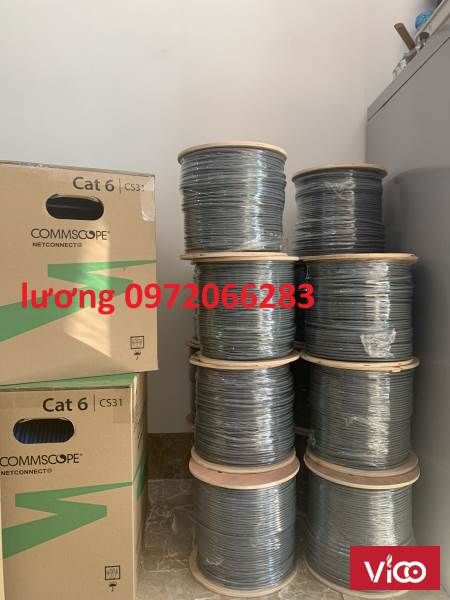 Dây điện thoại 2 đôi 2 pair (4 lõi 2x2x0.4) Commscope