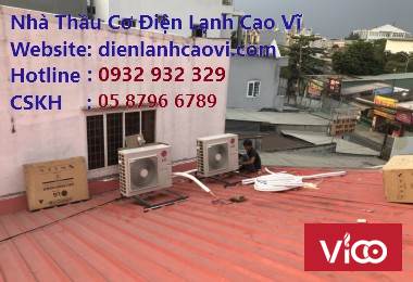 Lắp máy lạnh tại Tp.HCM 0932.932.329