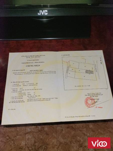 Bán đất mặt tiền đường Nguyên Tử Lực, P8, Đà Lạt