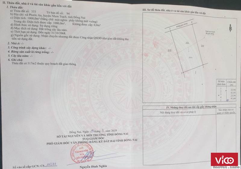 Thuận Lộc Cần Bán Đất Nhơn Trạch Chính Chủ 0941.319.399