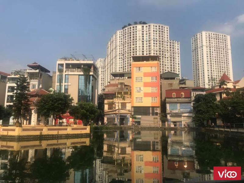 Bán Biệt Thự Phố Cự Lộc 130m2 MT9.2m 3 thoáng gara ô tô view Hồ chỉ 14.8 tỷ