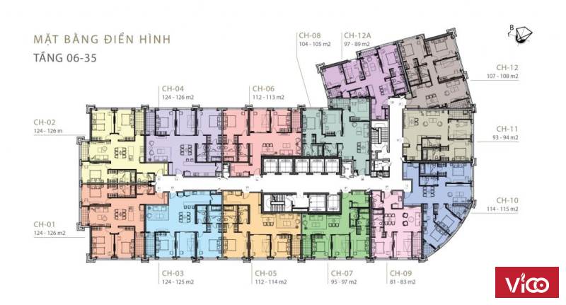 Bán căn hộ 3PN 125m2 tại King Palace, view Royal City, full đồ