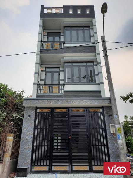 Bán nhà 1 trệt 2 lầu Sân thượng mới xây Xong tại Nhà Bè giá 4.5 tỷ