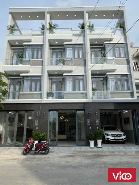Bán Nhà Đường 10MDT 4.3X14M2Lầu Sân Thượng.Xây Mới 100%.KDC An Ninh.Gần Cầu Phú Xuân Q7 Giap