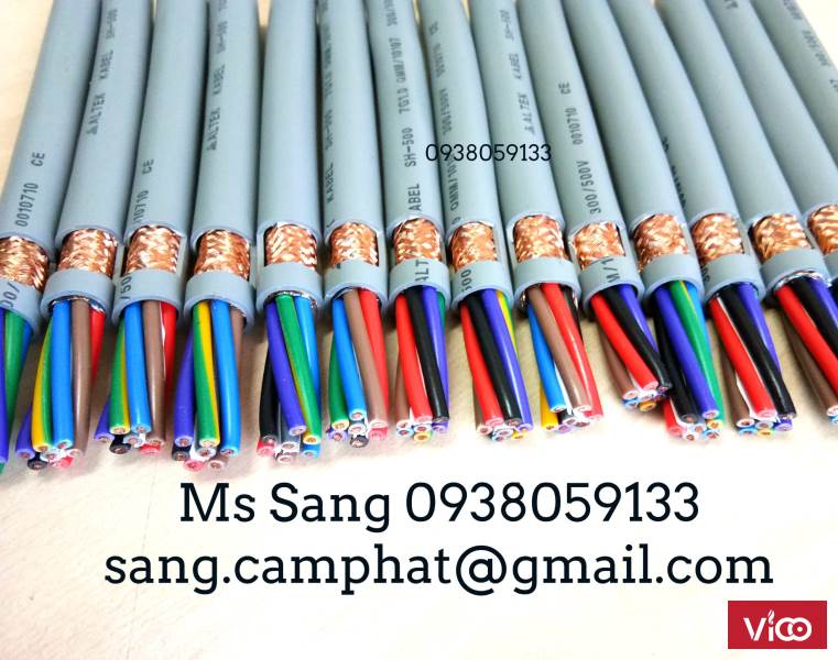 Cáp điều khiển ct 10052 Altek Kabel
