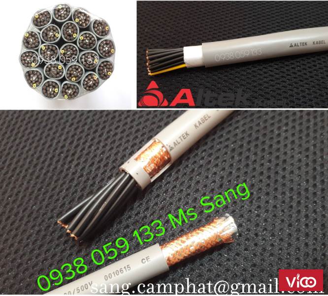 Cáp điều khiển ct 10052 Altek Kabel