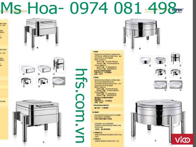 Nồi buffet đun điện, nồi chafing dish
