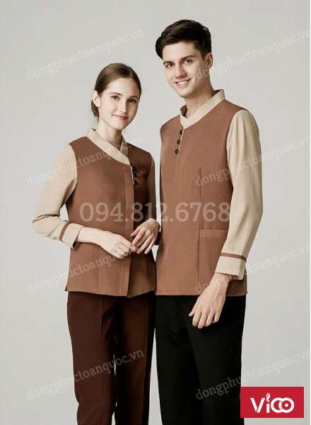 Địa chỉ may đồng phục buồng phòng giá rẻ, chất lượng, nhiều mẫu mới