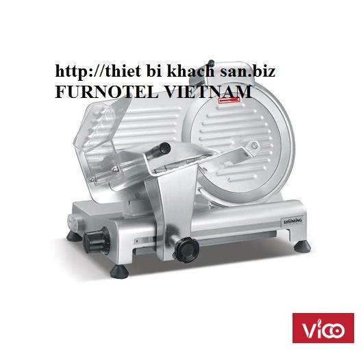 Máy thái lát, cắt thịt bán tự động F121