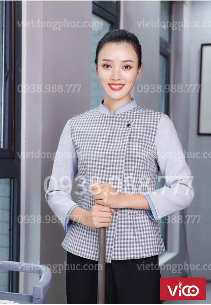 Địa chỉ may đồng phục buồng phòng giá rẻ, chất lượng, nhiều mẫu mới