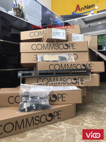 Cung cấp thanh đấu nối mạng 16/24/48 cổng cat5/cat6 sẵn hàng cho các công trình, dự án