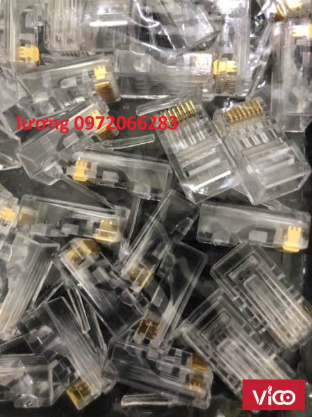 Đầu bấm mạng cat6 COMMSCOPE PN 621119893 loại 1 mảnh