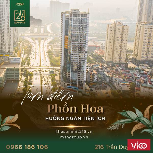Mở bán căn hộ chung cư đẹp nhất Hà Nội chỉ từ 55tr/m2 chiết khấu tới 700TR duy nhất tháng 3