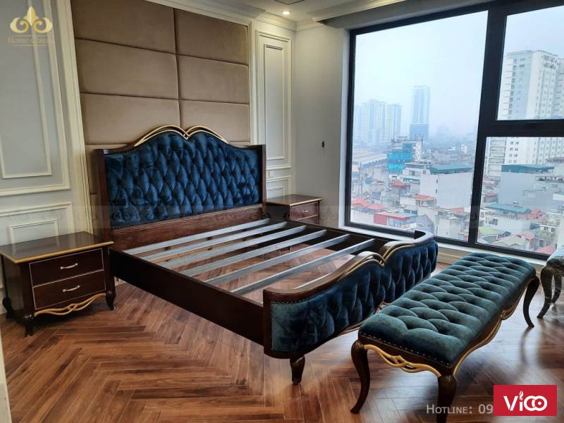 Thiết kế và thi công nội thất tân cổ điển tại chung cư King Place Hình ảnh thực tế