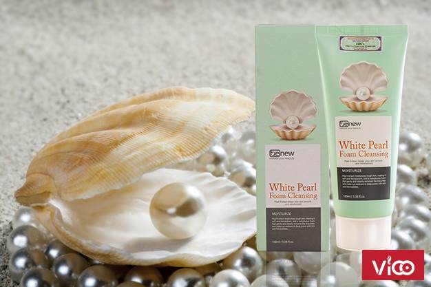Sữa rửa mặt Ngọc Trai cao cấp Benew White Pearl 100ml