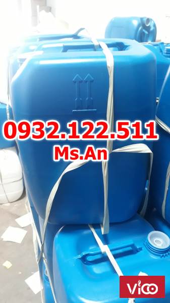 CAN NHỰA 30L XANH DƯƠG TRỌNG LƯỢNG 1.35KG