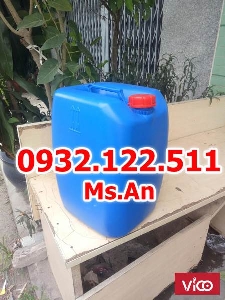 CAN NHỰA 30L XANH DƯƠG TRỌNG LƯỢNG 1.35KG