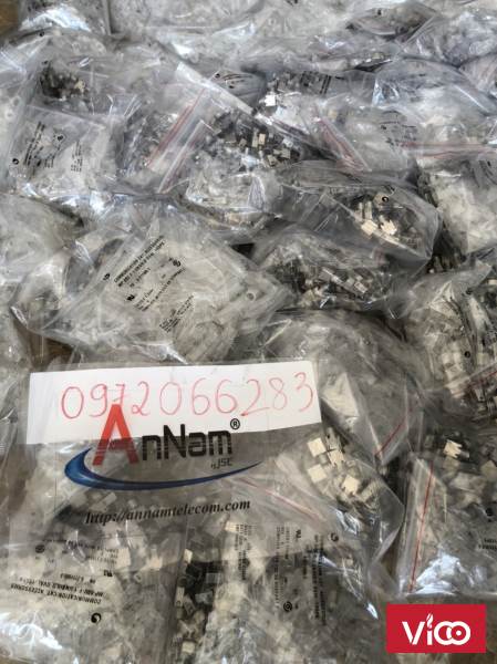 Hạt Mạng AMP ( 621119893 ) Modular Plug, Category 6, Shielded hạt 3 mảnh