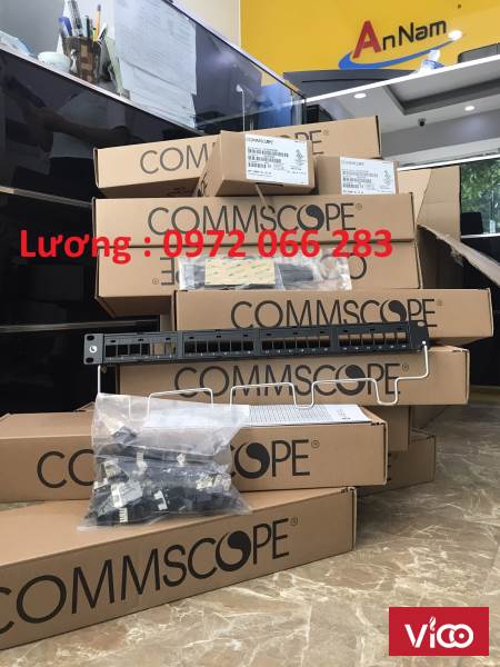 Thanh đấu nối patch panel 24 cổng cat5e UTP,1U mã 760237040 913751912